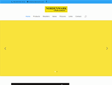 Tablet Screenshot of nordenmark.com